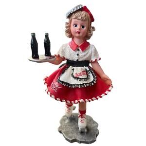 Vintage 1999 Collector Madame Alexander Coco-Cola Carhop “Doll Face” Figurine